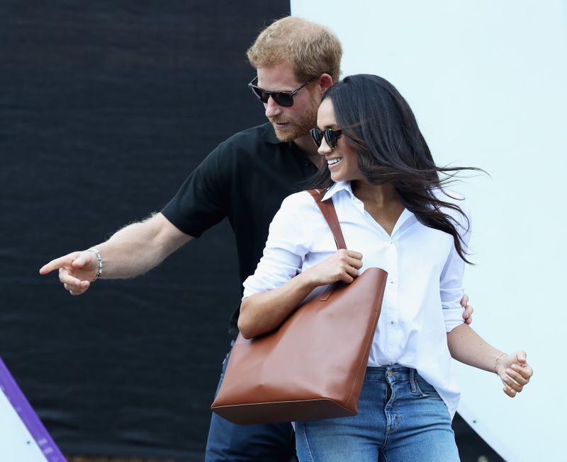 Markle’s first official appearance with Harry, at the Invictus Games.
